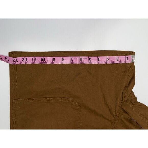 Carhartt Women Relaxed Fit Shortalls One-Piece Canvas Overall Shorts XL 16-18 - Picture 13 of 16